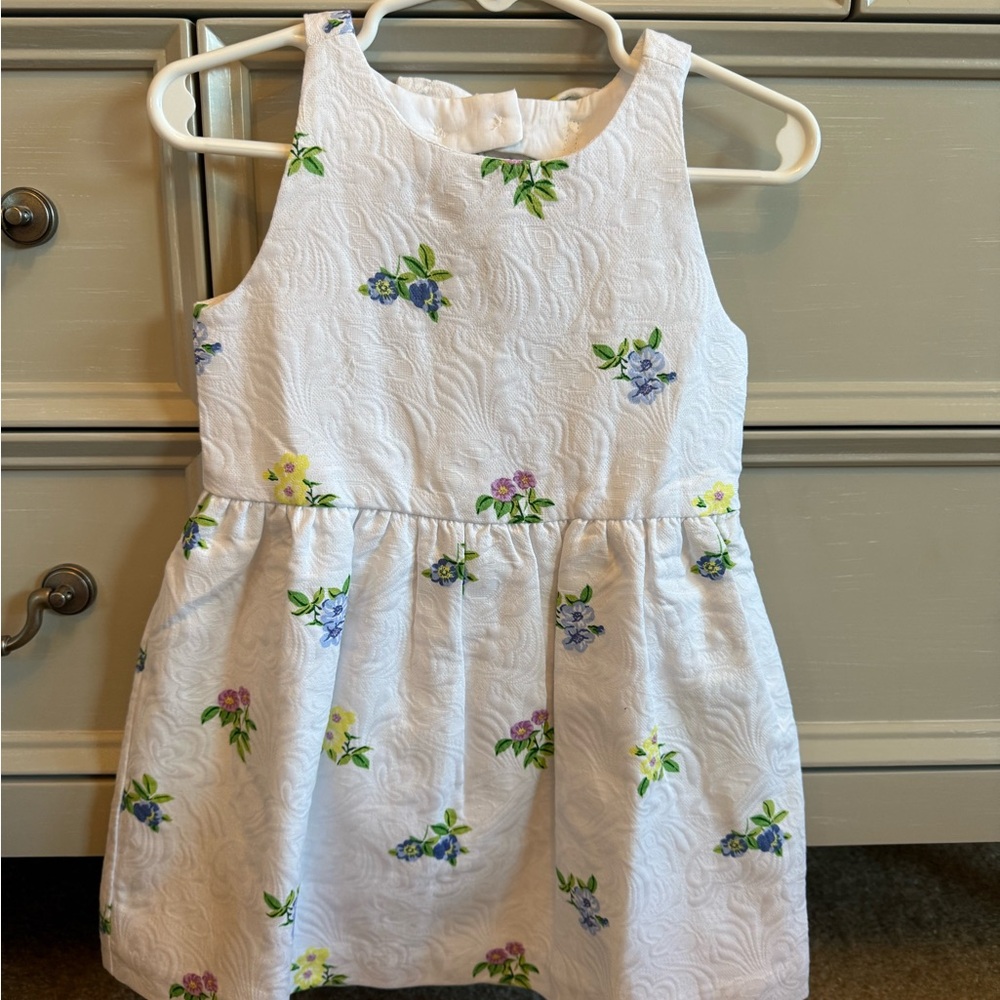 Janie ad Jack Jacquard Floral Dress - NWT - 2T